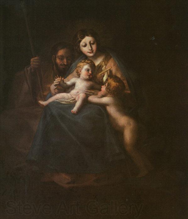 Francisco de Goya The Holy Family Norge oil painting art